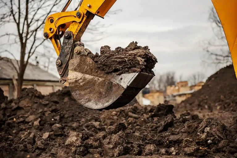 Excavation and earthworks backfilling