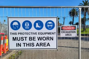 Excavation site safety